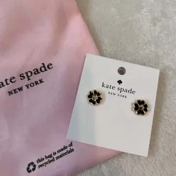 [ 새상품 미사용 ] kate spade 클로버 모티브 귀걸이
