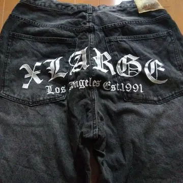 XLARGE 블랙 데님 L 사이즈