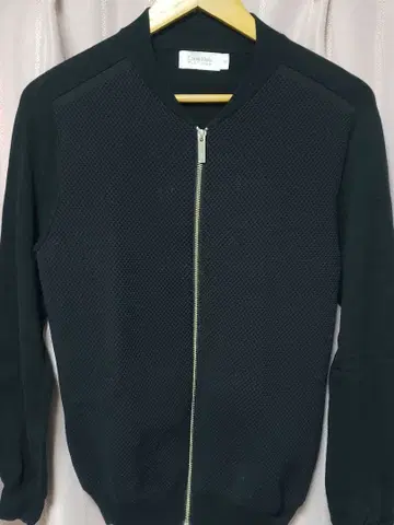Calvin Klein platinum 집업 니트