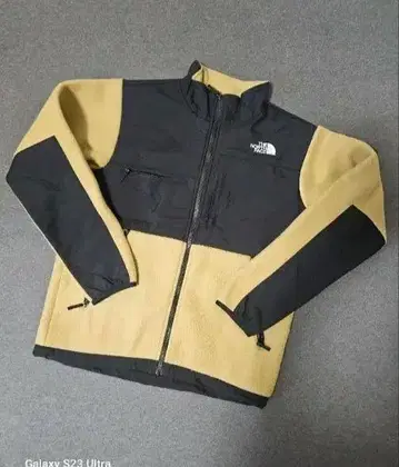 The North Face 플리스 자켓 블랙/베이지