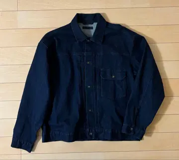 UNIQLO 데님 자켓 XL 1st 타입 블루