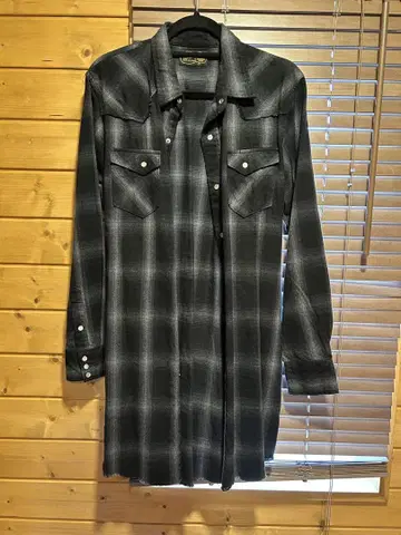 nano universe wrangler 옴브레 가운 셔츠