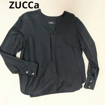 zucca V넥 긴팔 셔츠