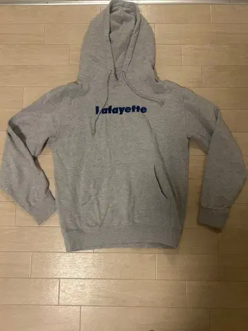 라파예트 lafayette 로고 후드티 M 사이즈 후디 그레이