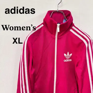 아디다스 오리지널 트랙 자켓 여성용 XL 핑크