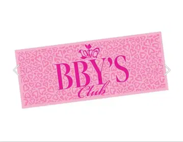 LANABBY'S Club 핑크 타월