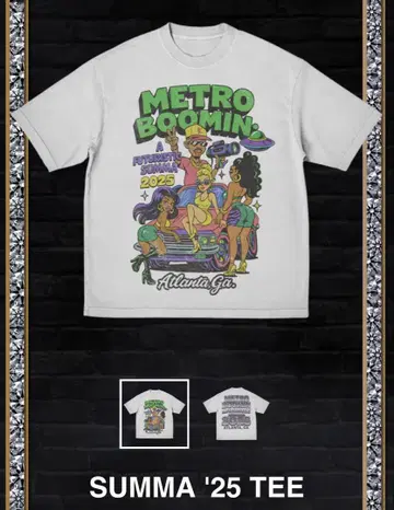 Metro Boomin SUMMA '25 TEE 메트로 부민