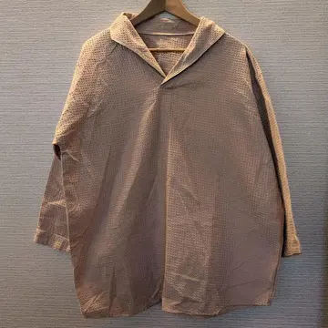 OKUMA 자수 베이지 룸웨어 파자마
