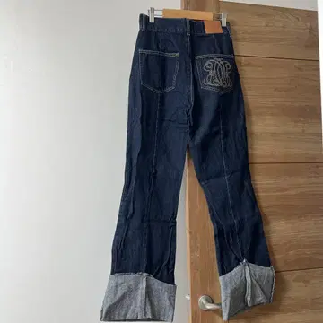 Chico 치코 플레어 데님 다크 블루 여성용 M