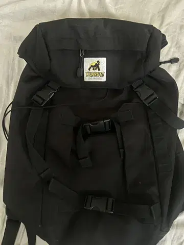 XLARGE! 블랙 백팩