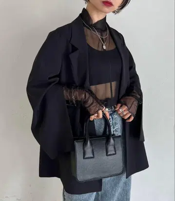 PAGEBOY 망토 슬리브 자켓