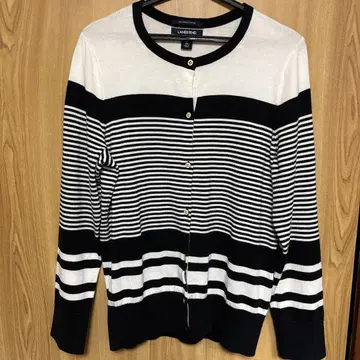 Lands' End 스트라이프 가디건 M