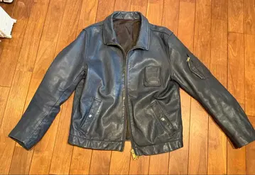 프랑스 공군 가죽 파이롯트 자켓 M 사이즈