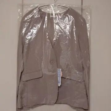 GLACIER 노카라 자켓 모카 베이지