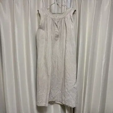 1900년대 초기 앤티크 린넨 원피스