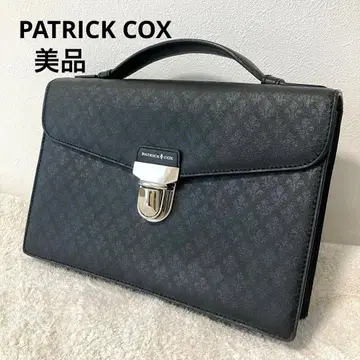 PATRICK COX 비즈니스 핸드백 블랙 새상품급