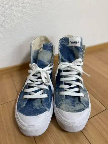VANS 데님 하이컷 스니커즈