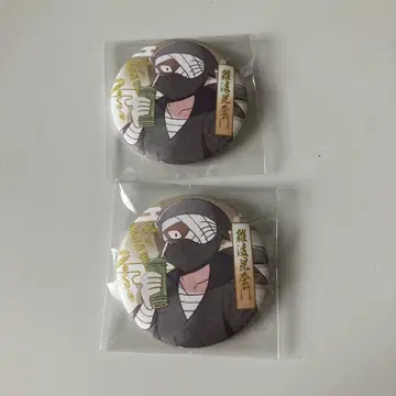 닌타마 란타로 카미애니 TOUCH 3 와시풍 캔뱃지 자토 콘나몬 x 2