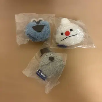 Puppet Sunsun 앞머리 클립 3개 세트