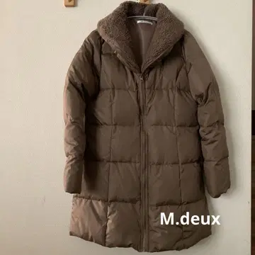 다운 자켓 브라운