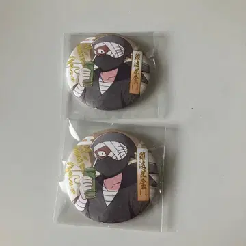 닌타마 란타로 카미애니 TOUCH3 와시풍 캔뱃지 잣토 곤나몬 x 2