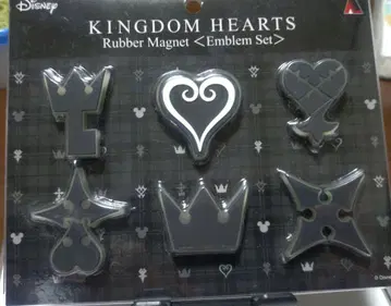 킹덤하츠 러버 마그넷 엠블럼 세트