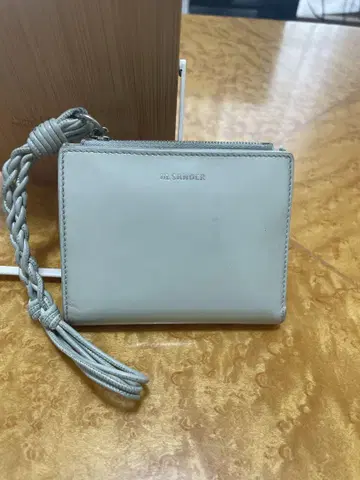 JIL SANDER 접이식 지갑 라이트 그린