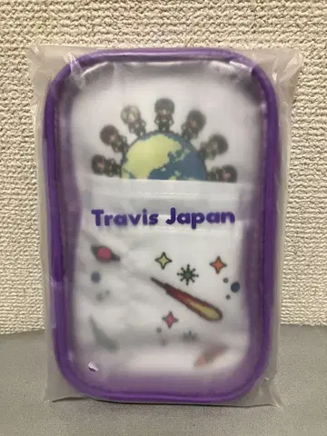 [ 미개봉 새상품 ] Travis Japan 파우치 아크릴 스탠드 파우치