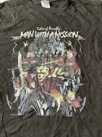 MAN WITH A MISSION 셔츠