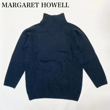 새상품급 MARGARET HOWELL 캐시미어 100% 하이넥 니트 최근