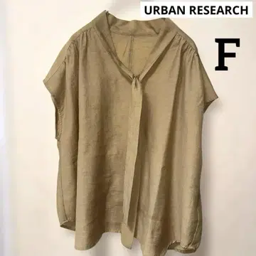 URBAN RESEARCH 어반 리서치 슬리브리스 보타이 블라우스