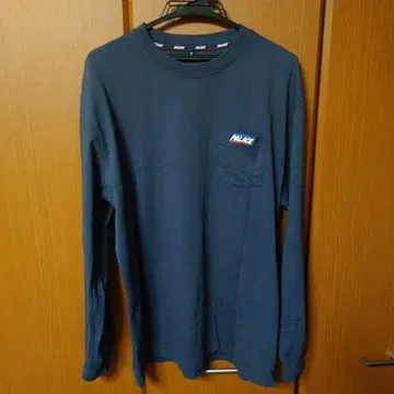 PALACE 차콜 롱 슬리브 T셔츠 XL