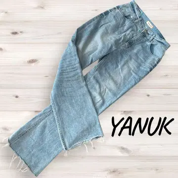 [YANUK] 야누크 데님 라이트 블루 컷오프 색상번호 COS 26