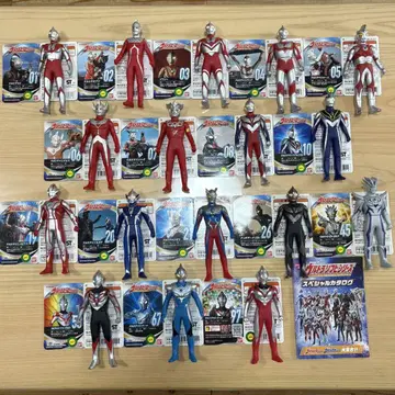 울트라 히어로 시리즈 울트라맨 소프트 비닐 17체