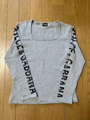 D&G 돌체앤가바나 그레이 긴팔 T셔츠