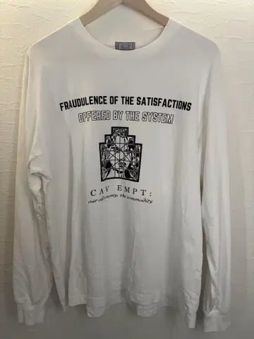 c.e 사이즈 L 롱T cav empt