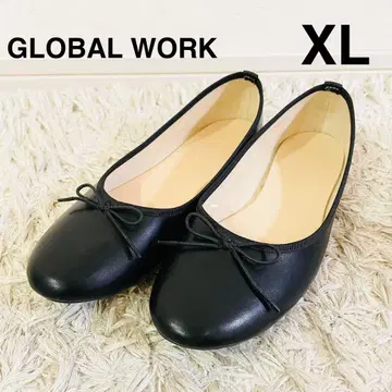 GLOBAL WORK  발수 발레 슈즈 XL 25cm 블랙