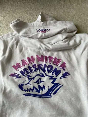 MAN WITH A MISSION 후드티 L 사이즈