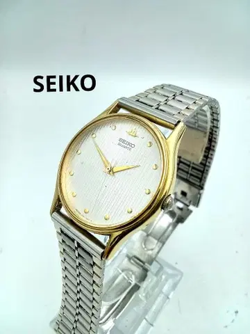 [ SEIKO ] 쿼츠 손목시계 실버/골드