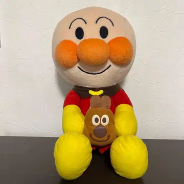 호빵맨 봉제 인형 35cm