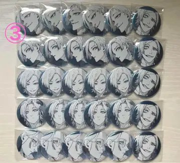 블루 록 전시회 미하엘 카이저 캔 배지 30개 3