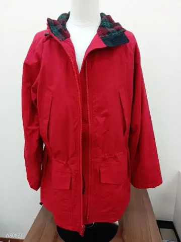 새상품급 LLBean 후드 부착 마운틴 파카 레드 남성용 아웃도어