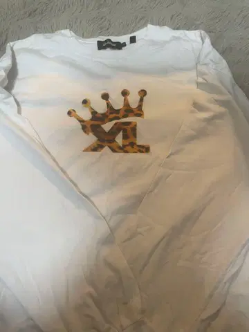XLARGE 화이트 롱T셔츠