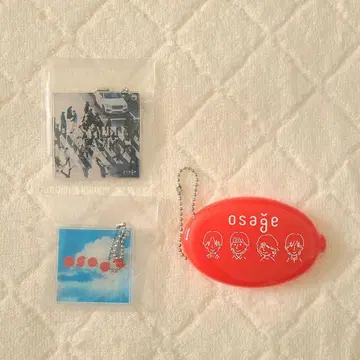 osage 아크릴 키링 코인 케이스
