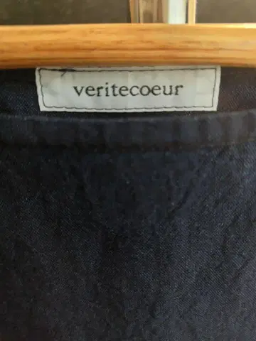 veritecoeur 긴팔 네이비 원피스