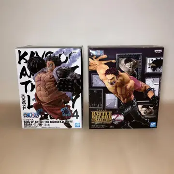 원피스 피규어 2체 세트 [ 미개봉 ] ( 루피, 카타쿠리 )