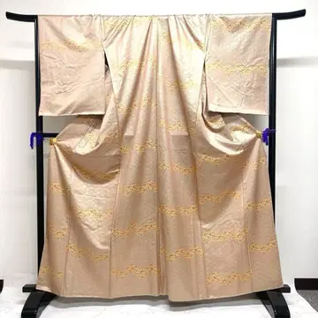 미착용 작가 작품 츠케사게 가에바 청해파 소나무 송피능 기모노 029k