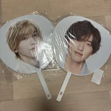 나니와단시 미치에다 슌스케 부채 2장 세트