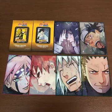 나루토 질풍전 페이퍼 시어터 미니 클리어 파일 묶음 판매