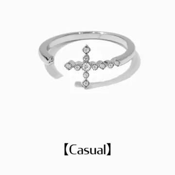 후지와라 이츠키 Infaction Forked Cross Ring